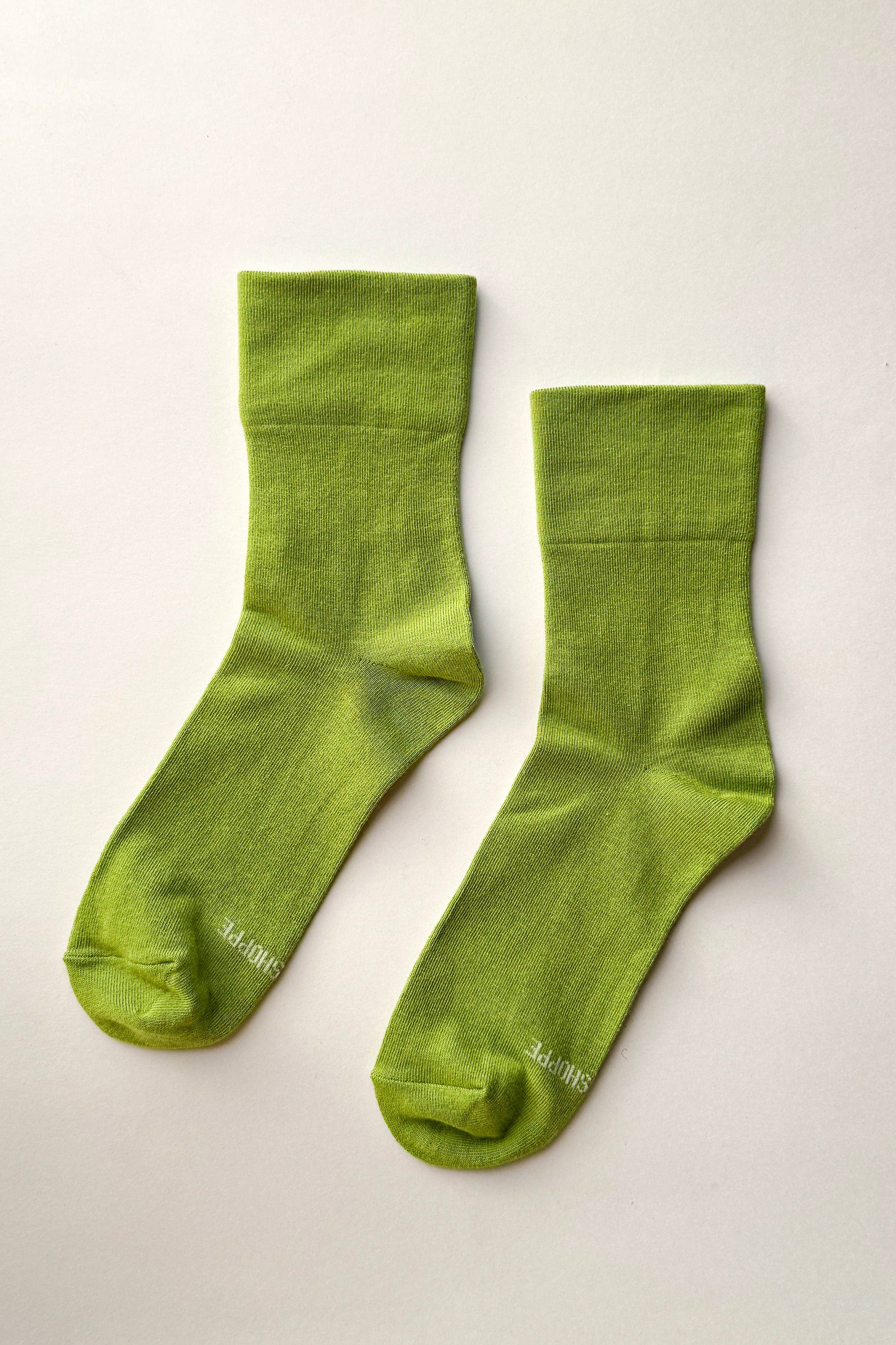 Sneaker Socks (wholesale): Matcha