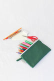 Organic Cotton Zipper Pouch - Simple Ecology: Natural