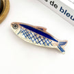 Sardine-Shaped Hair Claw Clip, Ocean Style Hair Clip: Sardine