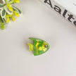 Marine Animal Series Hair Clip, Acetate Mini Claw Clips: H