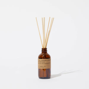 P.F. Candle Teakwood & Tobacco - 3.5 oz Reed Diffuser: 3.5 oz