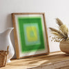 Green Aura Risograph Poster
