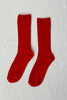 Le Bon Shoppe Trouser Socks in Red Lipstick