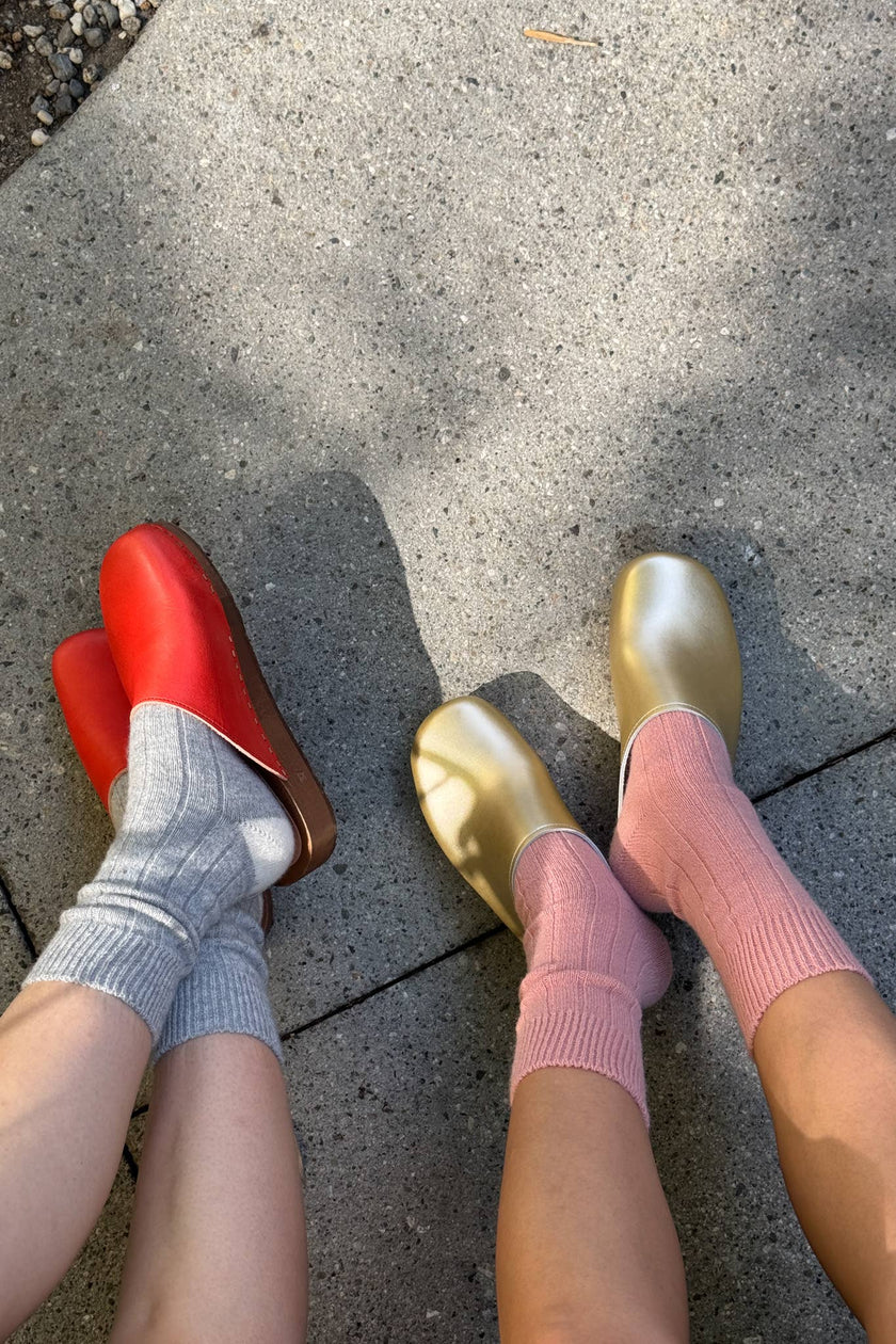 Classic Cashmere Socks: Bluebell