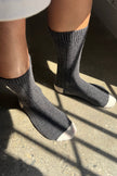 EXTENDED Cashmere Classic Socks (wholesale): Navy