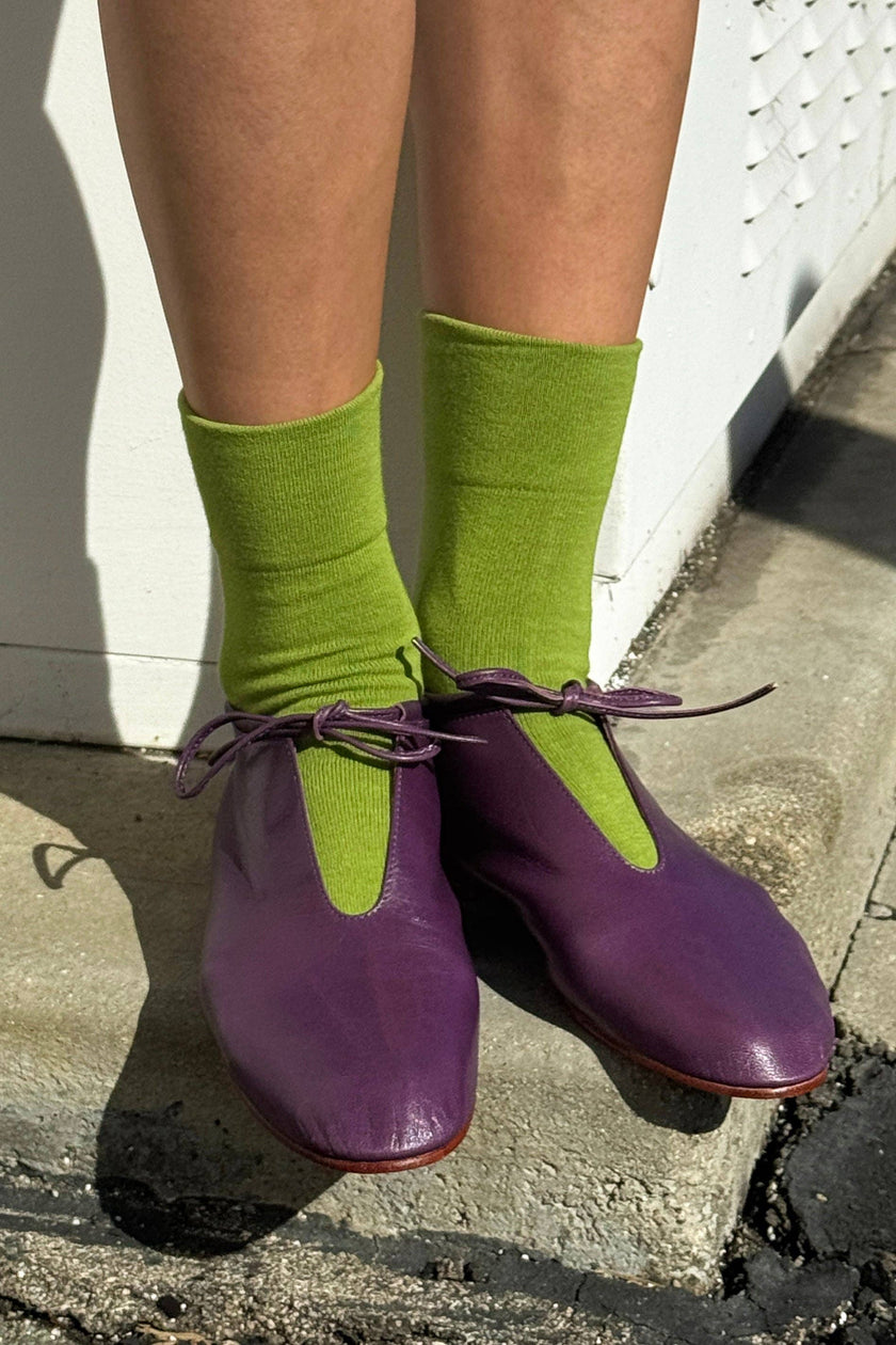 Sneaker Socks (wholesale): Matcha