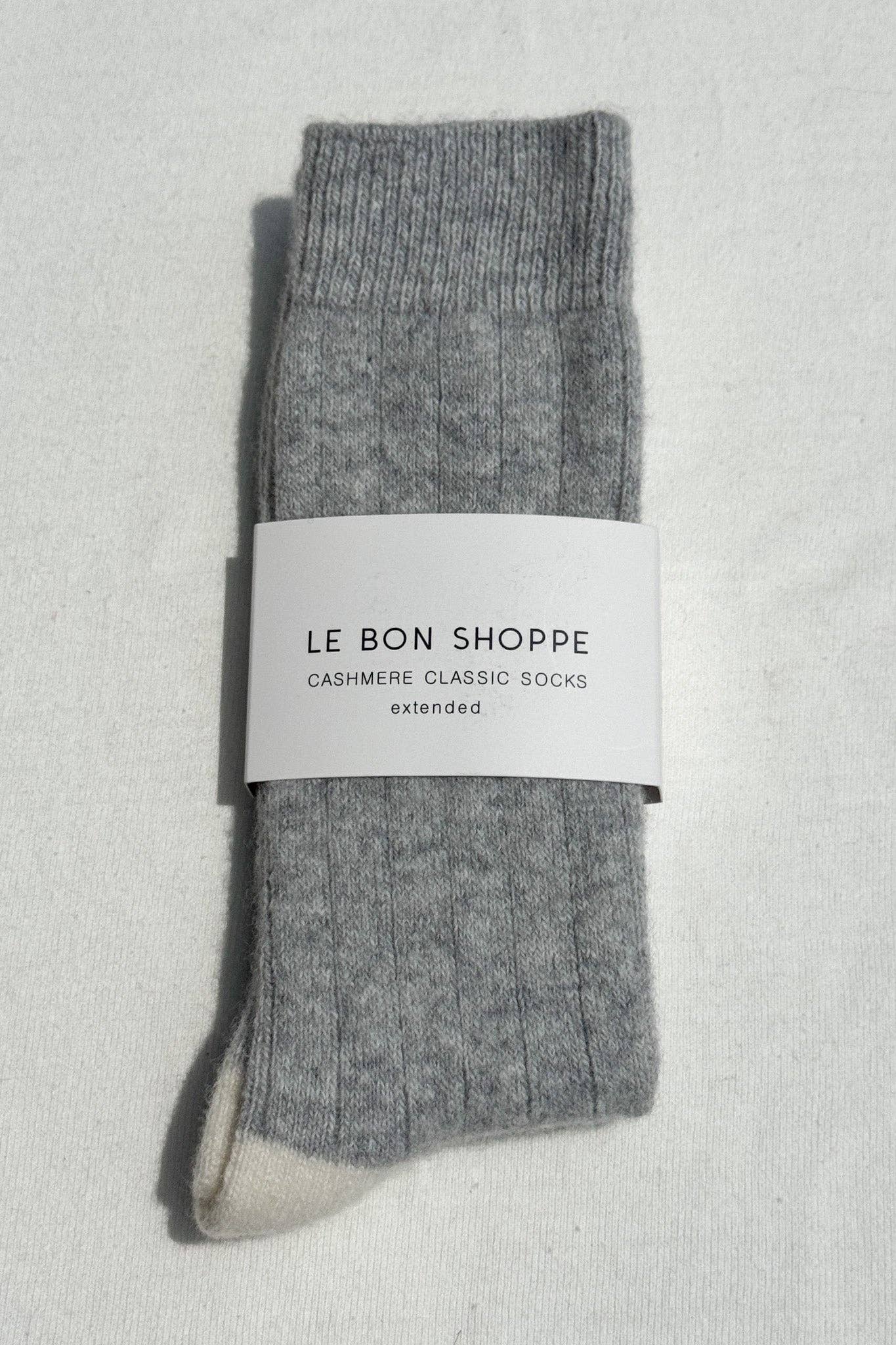 EXTENDED Cashmere Classic Socks (wholesale): Navy