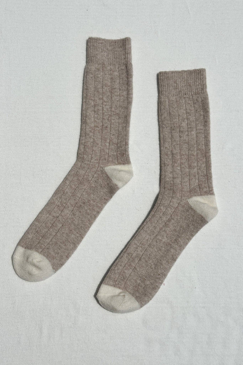EXTENDED Cashmere Classic Socks (wholesale): Navy