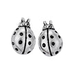 Sterling Silver Lady Bug Studs