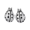 Sterling Silver Lady Bug Studs