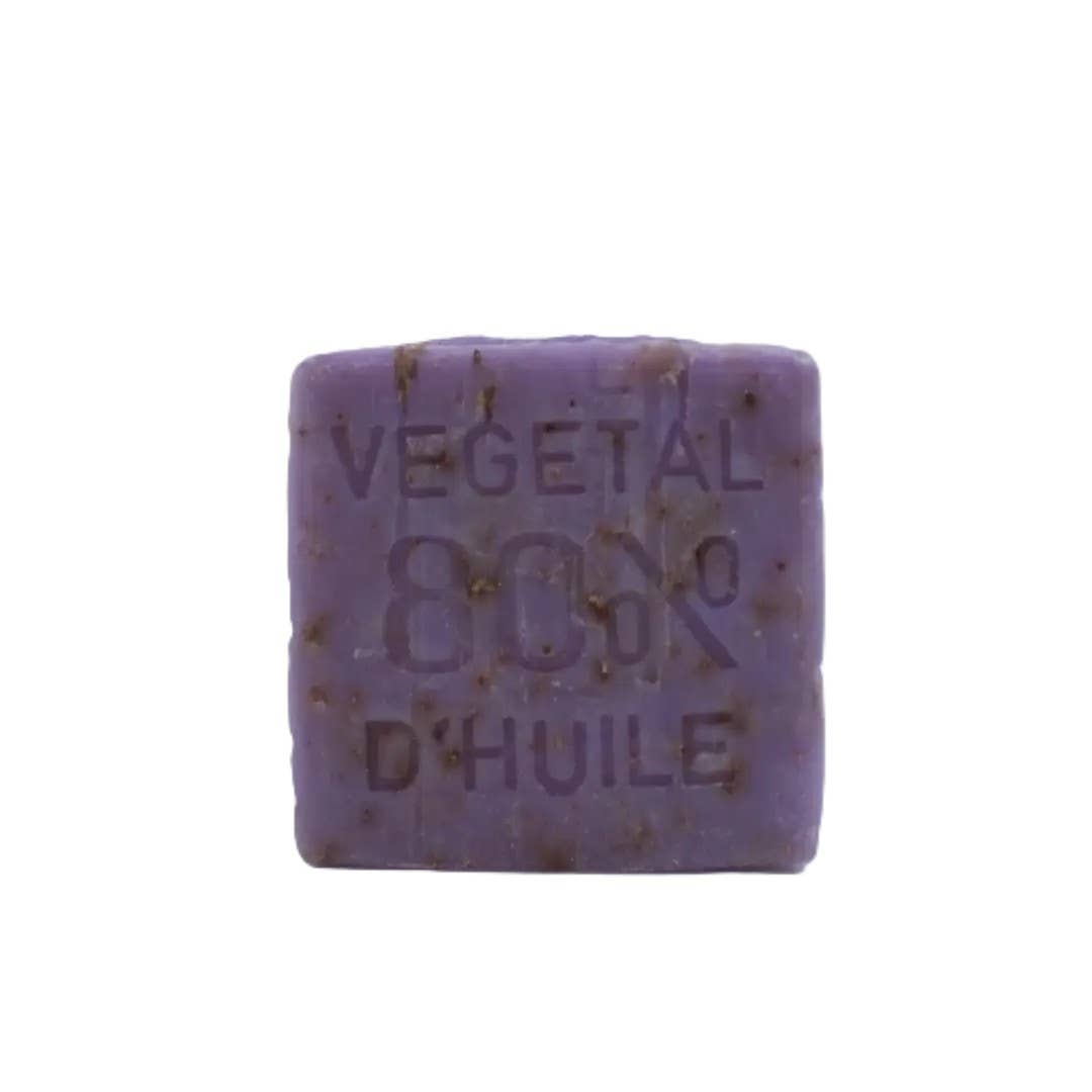 Crushed Lavender Marseille Soap Cube - 150g