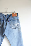 Levi's 505 in Modern Distressed Wash