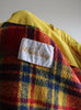 Vintage Yellow Mid Length Wool Lined Field Jacket