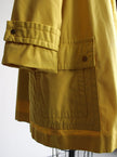 Vintage Yellow Mid Length Wool Lined Field Jacket