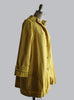 Vintage Yellow Mid Length Wool Lined Field Jacket