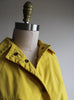 Vintage Yellow Mid Length Wool Lined Field Jacket