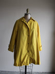 Vintage Yellow Mid Length Wool Lined Field Jacket