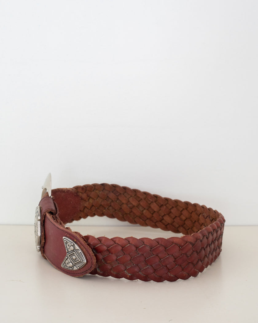 Brown Western Statement Belt