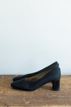 Load image into Gallery viewer, Black Crochet and Patent Pumps | 8
