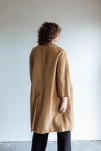 Load image into Gallery viewer, Vintage Beige Wool Overcoat
