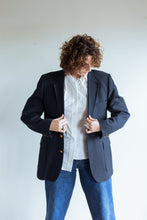Load image into Gallery viewer, Tailored Navy Levi Strauss Blazer
