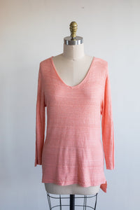 Peach Knit Sweater