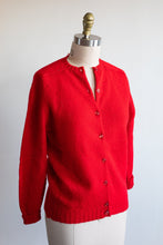 Load image into Gallery viewer, Red Wool Cardigan
