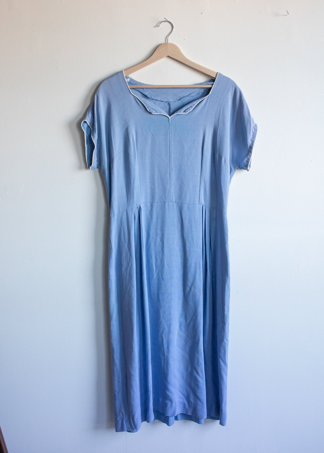 Vintage Blue Dustbowl Dress