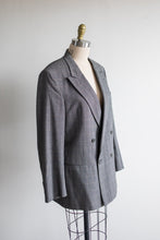 Load image into Gallery viewer, Christian Dior Double Breasted Gray Wool Blazer

