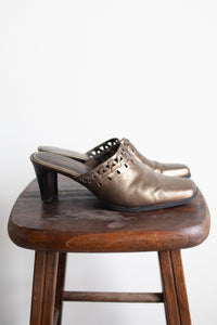 Bronze Mule Pumps | w8