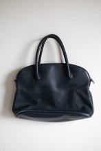 Load image into Gallery viewer, Navy Leather Longchamp Handbag
