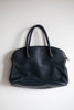 Navy Leather Longchamp Handbag