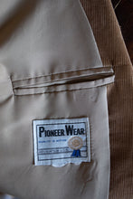 Load image into Gallery viewer, Tan Corduroy Pioneer Wear Jacket
