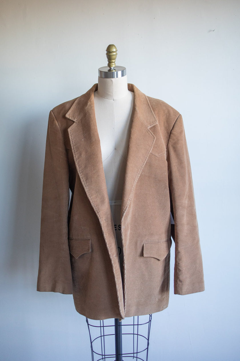 Tan Corduroy Pioneer Wear Jacket