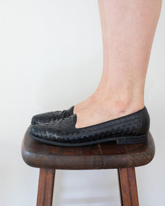 Black Woven Trotters