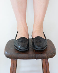 Black Woven Trotters