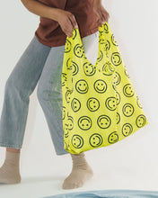 Load image into Gallery viewer, Standard Baggu in Yellow Happy
